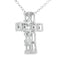 .50ct Diamond Cross Pendant in 10KT White Gold