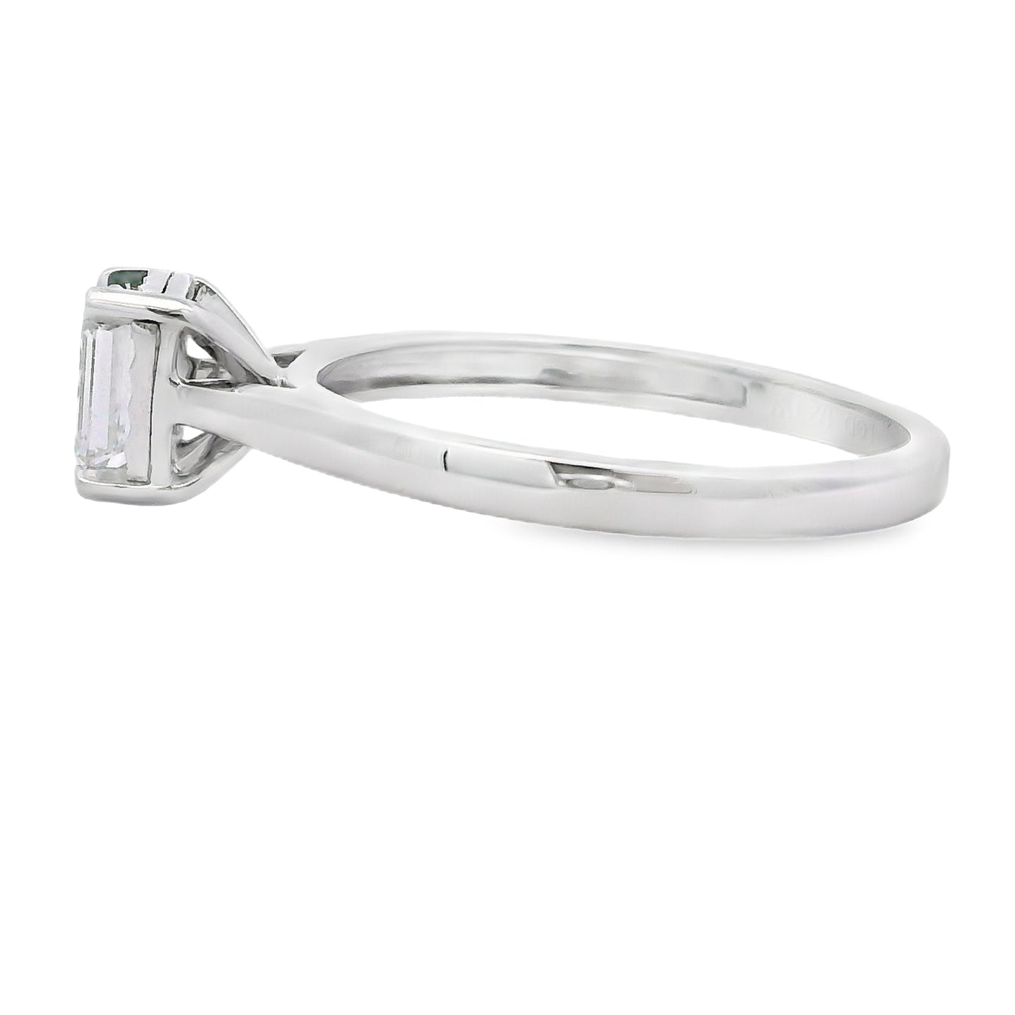 Diamante Natural de .50ct Creado en Laboratorio en Oro Blanco de 10KT