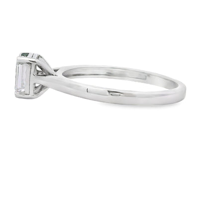 Natural .50ct Lab Grown Diamond in 10KT White Gold