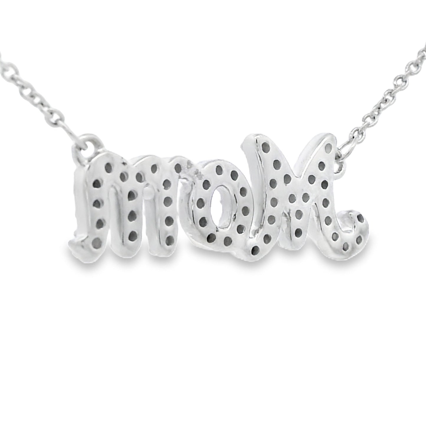 Genuine .25ct Diamond Fashion Pendant in Sterling Silver