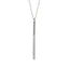 Natural .12ct Diamond Fashion Pendant in 14KT White Gold