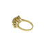 Bague en diamant véritable de 1,00 ct en or jaune 10KT
