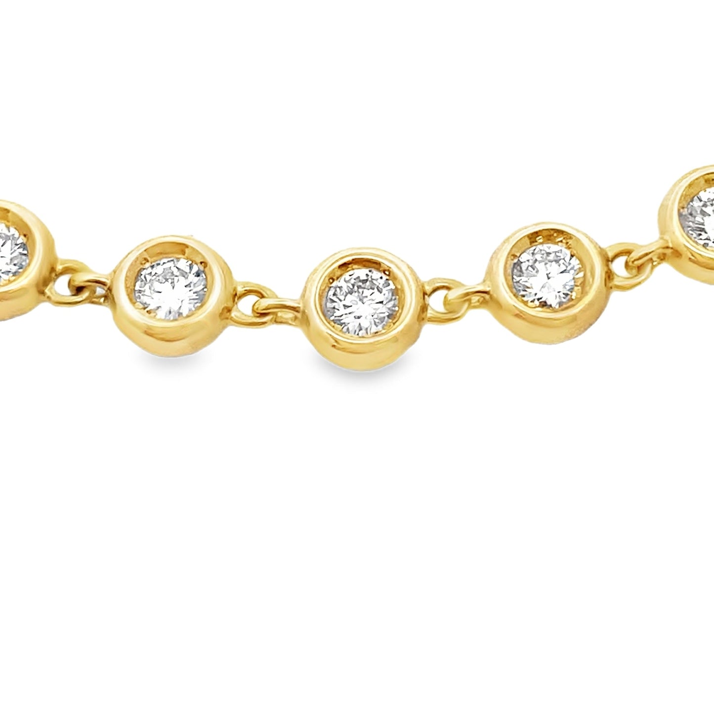 1.50ct Lab Grown Diamond Bracelet in 10KT Yellow Gold