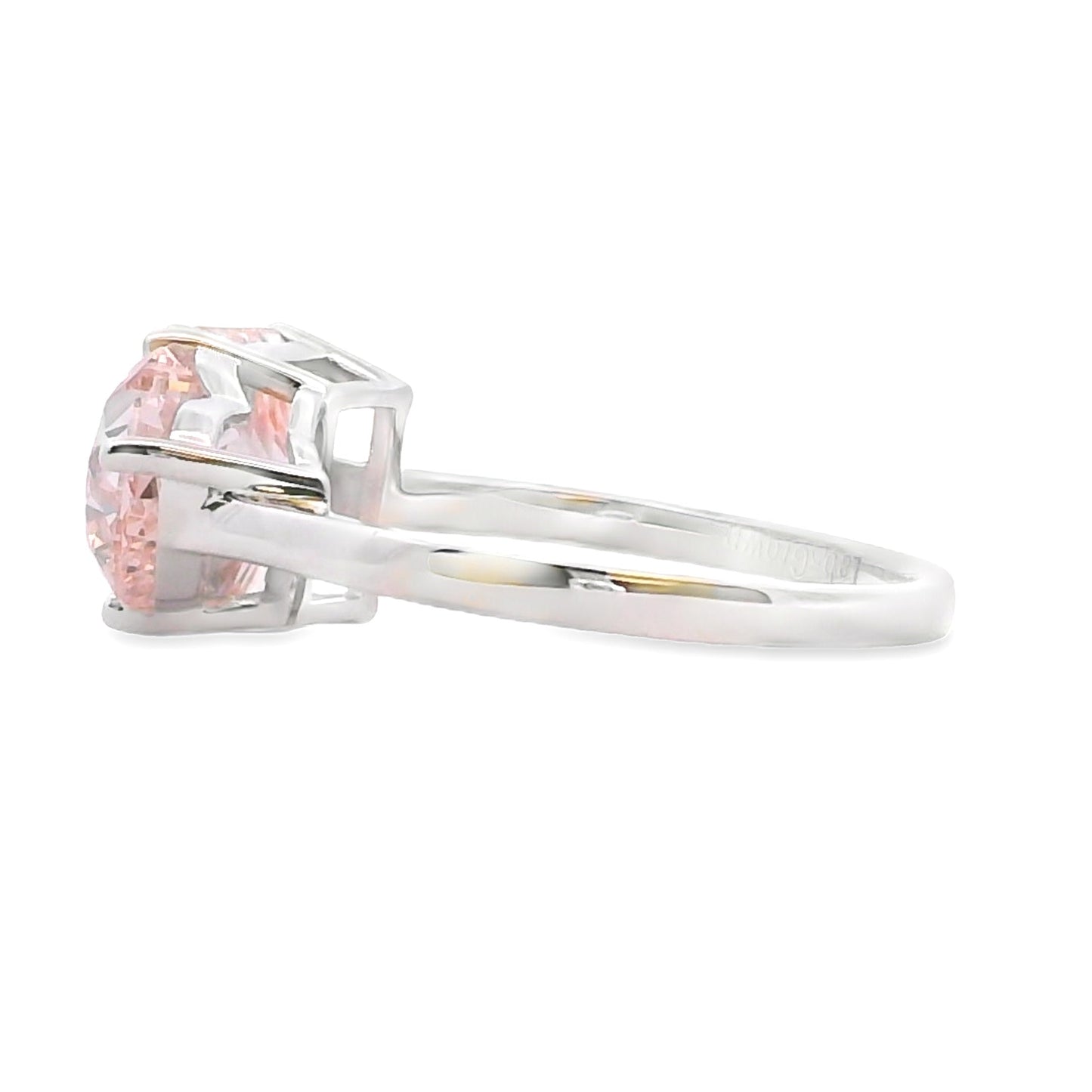 Natural 4.00ct Lab Grown Diamond Ring in 14KT White Gold