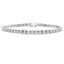 Pulsera de Tenis de Diamantes Crecidos en Laboratorio en Plata Esterlina