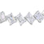 Pulsera de Tenis de Diamantes Cultivados en Laboratorio en Oro Blanco de 14KT