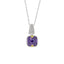 Pendentif de mode en zircon cubique en argent sterling