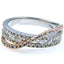 Natural 1.00ct Diamond Ring in 14KT White Gold