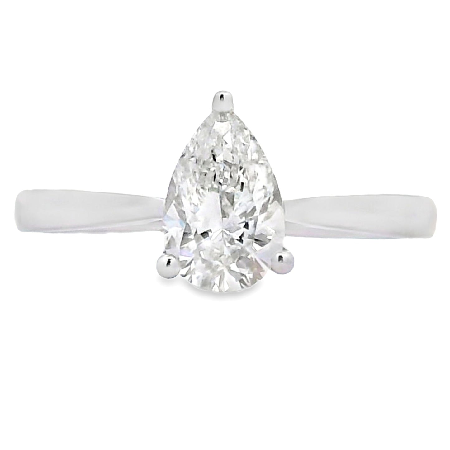 Natural 1.00ct Lab Grown Diamond in 10KT White Gold