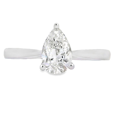 Natural 1.00ct Lab Grown Diamond in 10KT White Gold
