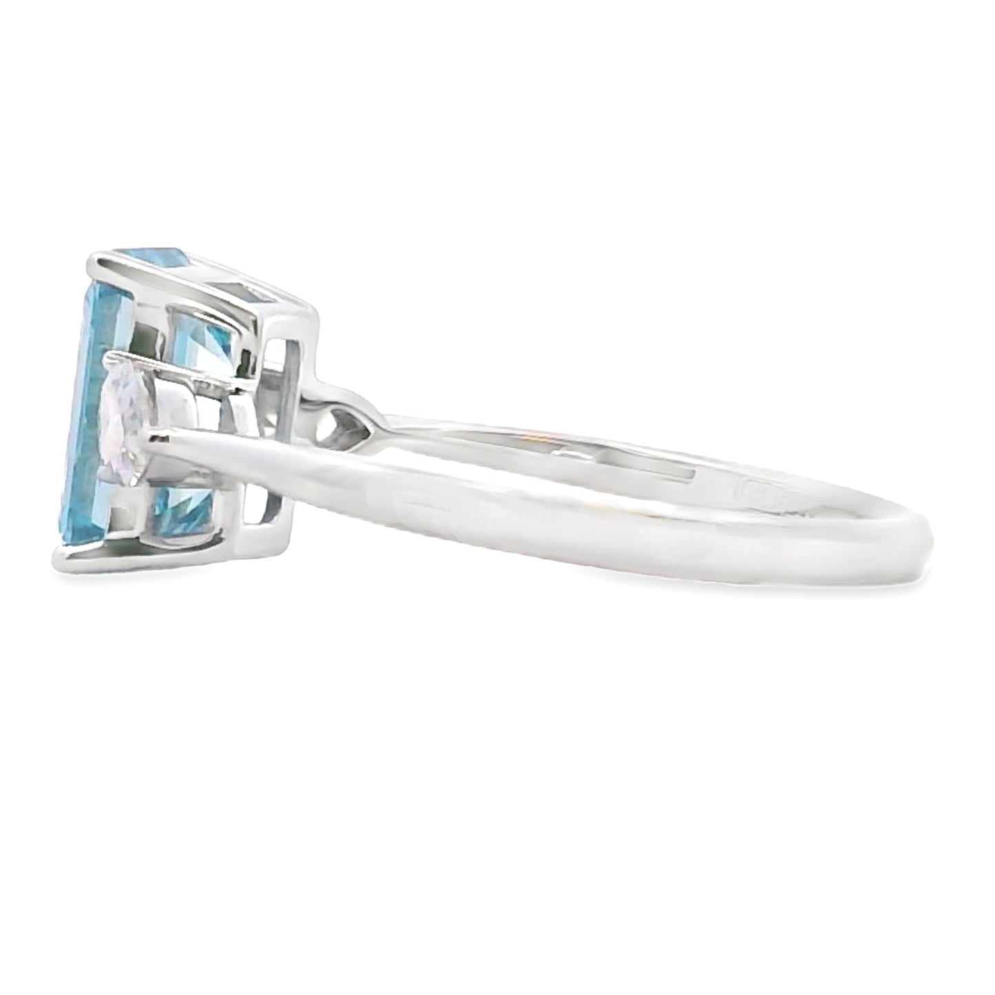 2.50ct Lab Grown Diamond Engagement Ring in 14KT White Gold