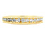 Anillo de boda de diamante de .35ct en oro amarillo de 14KT