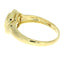 Anillo de Rubí Natural de 0.70ct con Diamantes en Oro Amarillo de 10KT