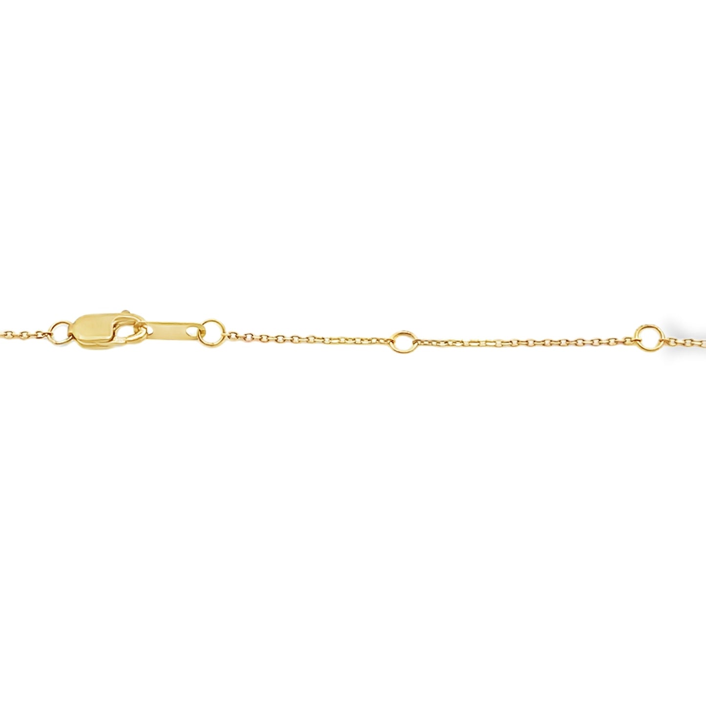 Genuine .03ct Diamond Animal Pendant in 10KT Yellow Gold