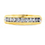 Bague de mariage en diamant de 0,38 ct en or jaune 10KT