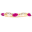 .21ct Ruby Diamond Stackable Band Set in 14KT Yellow Gold