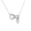 Natural Diamond Fashion Pendant in Sterling Silver