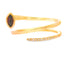 Anillo de Rubí y Diamante de 0.79ct en Oro Amarillo de 14KT