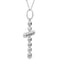 .31ct Diamond Cross Pendant in 14KT White Gold