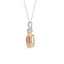 .72ct Pendentif en Rubis et Diamant en Or Jaune 14KT