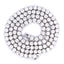 45.00ct Moissanite Tennis Necklace in Sterling Silver