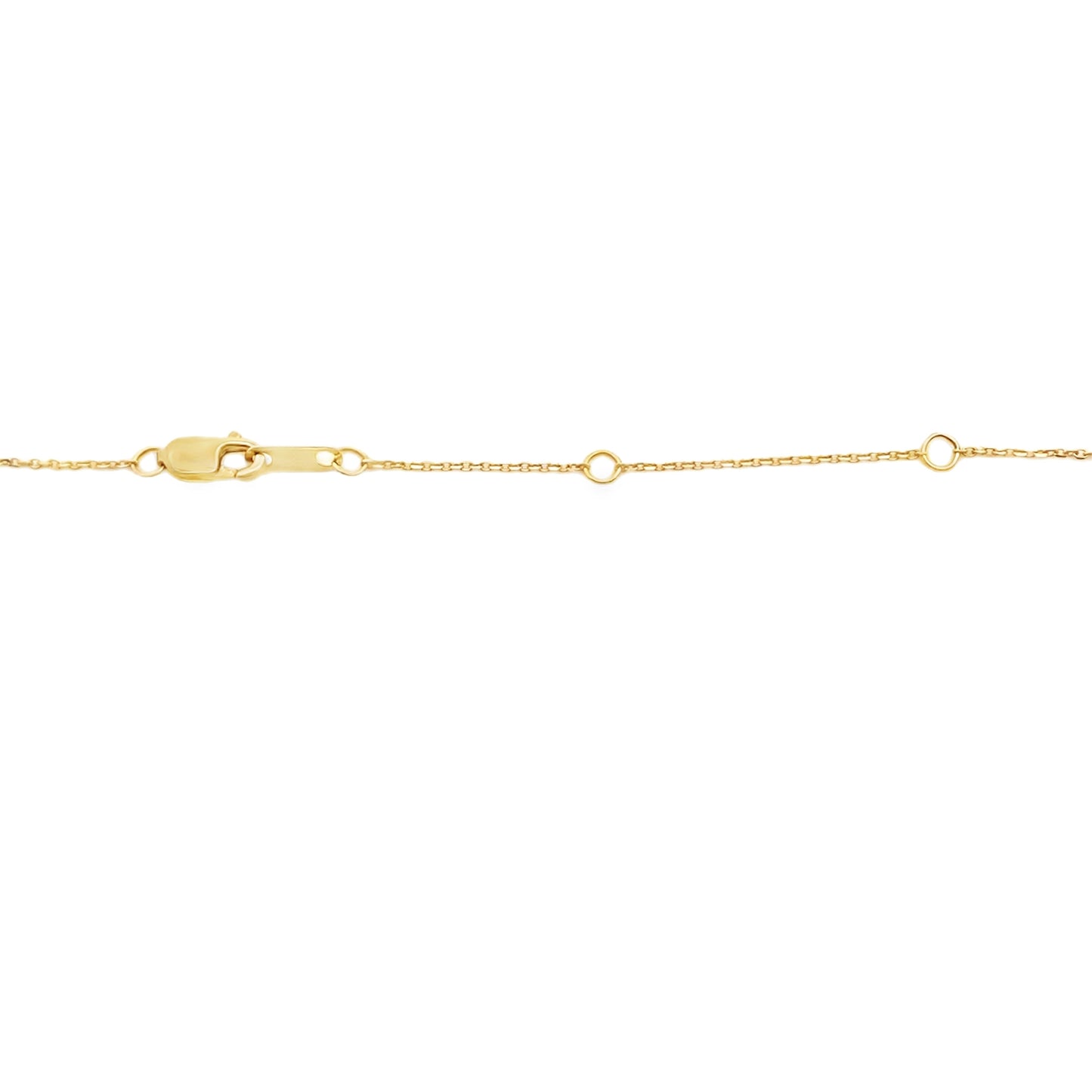 Pendentif de mode en diamant naturel de 0,04 ct en or jaune 10KT