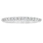 Genuine .25ct Diamond Wedding Band Ring in 14KT White Gold