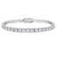 Lab Grown Diamond Tennis Bracelet in Sterling Silver