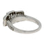 Bague 3 pierres en diamant naturel de 1,00 ct en or blanc 14KT