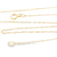 Collier en Chaîne pour Femmes en Or Jaune 14KT