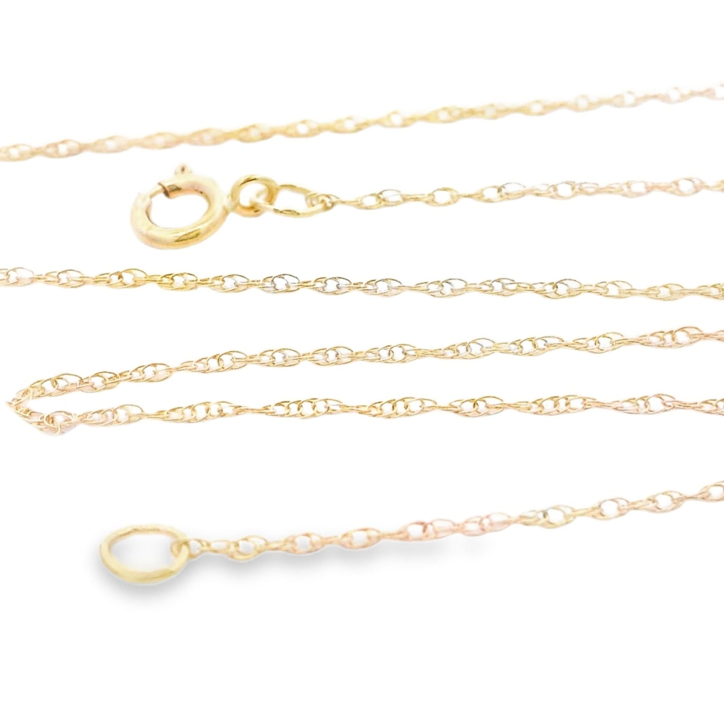 Collier en Chaîne pour Femmes en Or Jaune 14KT