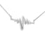 Genuine .17ct Diamond Fashion Pendant in Sterling Silver