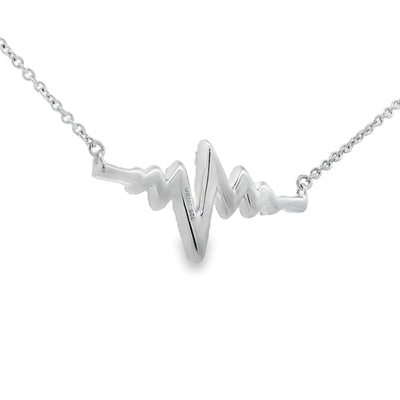 Pendentif de mode en diamant véritable de 0,17 ct en argent sterling