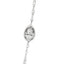 Elegante Colgante de Diamante de .35ct en Oro Blanco de 14KT