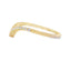 Anillo de Banda de Moda con Diamante de 0.14ct en Oro Amarillo de 14KT