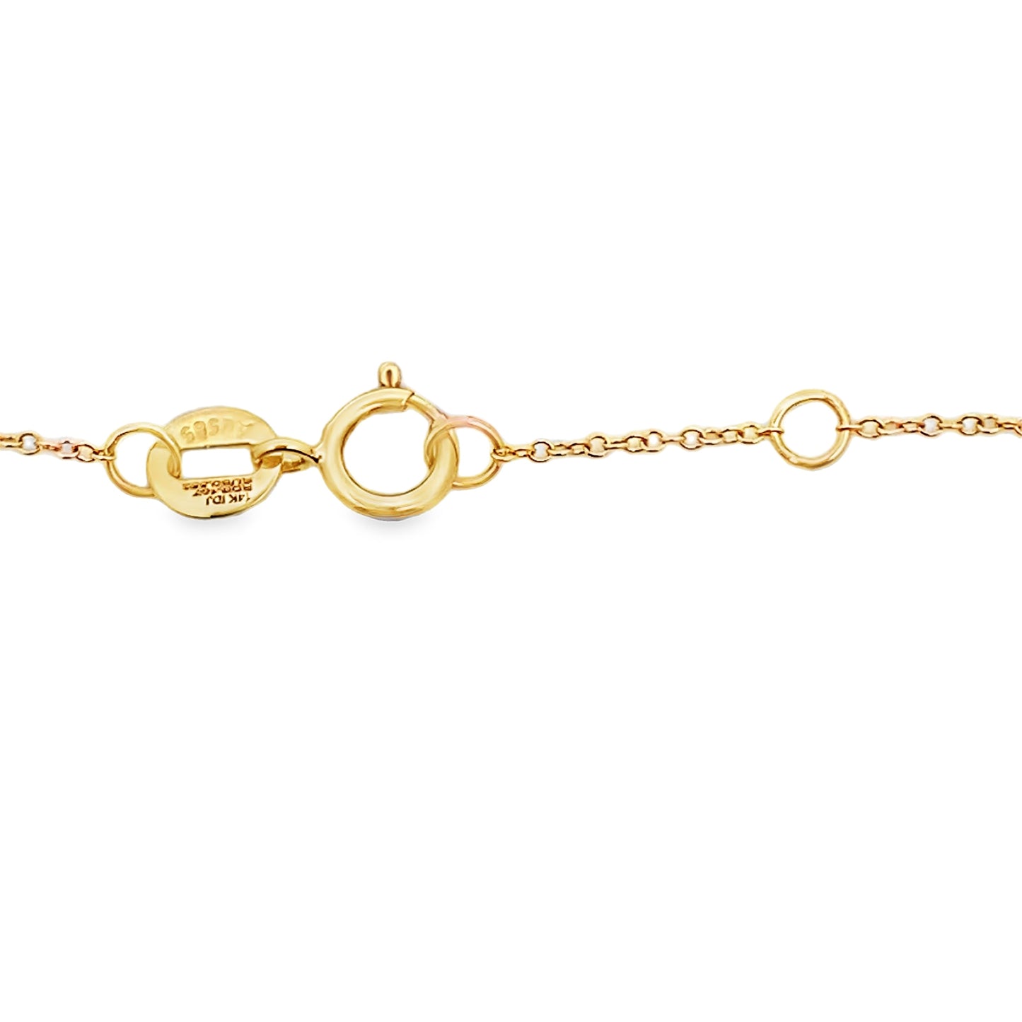 .74ct Sapphire Diamond Bracelet in 14KT Yellow Gold