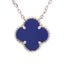 Pendentif de mode en lapis-lazuli naturel en argent sterling