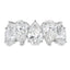Bague de mariage en diamant cultivé en laboratoire en or blanc 10KT