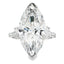 9.85ct Lab Grown Diamond Engagement Ring in 14KT White Gold