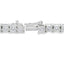 Lab Grown Diamond Tennis Bracelet in Sterling Silver