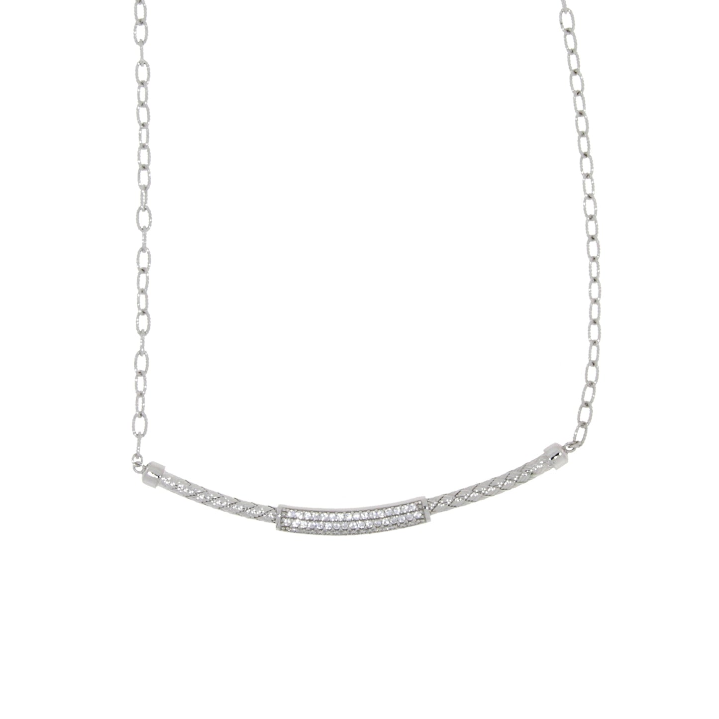Colgante de Moda de Circonita en Plata de Ley