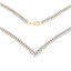 Collier de tennis en diamant véritable de 7,00 ct en or jaune 14 carats