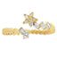 Anillo de Diamante Genuino de .17ct en Oro Amarillo de 14KT
