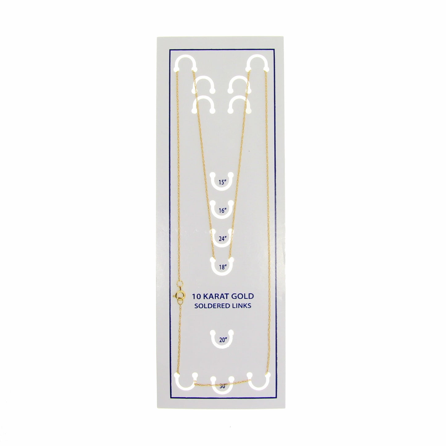 10KT Yellow Gold Women's Chain Necklace