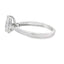 Diamant de laboratoire de 0,75 ct en or blanc 10KT