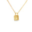 Colgante de Diamante Natural de 0.20ct en Oro Amarillo de 10KT