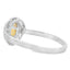 Genuine .30ct Opal Diamond Ring in 10KT White Gold