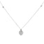 Pendentif en diamant de 0,31 ct en or blanc 14KT