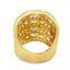 Genuine 6.65ct Diamond Ring in 18KT Yellow Gold