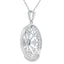 Natural .25ct Diamond Fashion Pendant in Sterling Silver